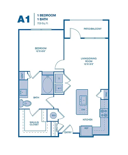 Floor plan A1