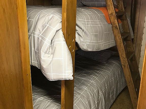 bunk room with double beds