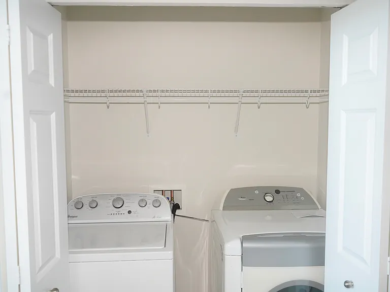 Washer and dryer