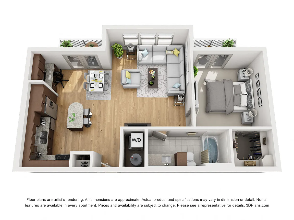 Floor plan A1 Alder