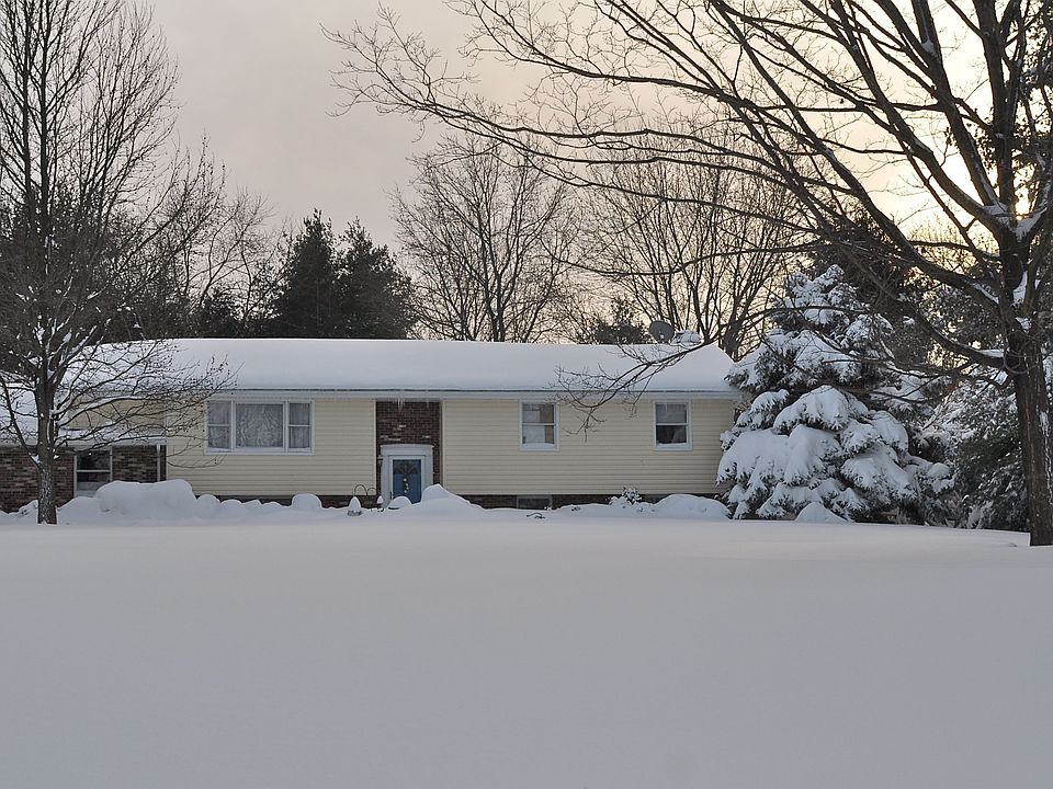 Front yard in winter