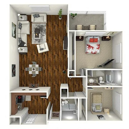 Floor plan Tequesta