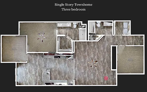 Floor plan Three Bedroom