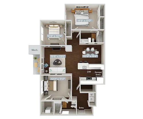 Floor plan 802