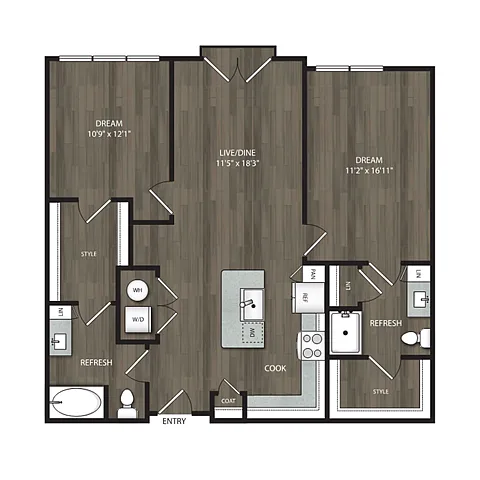 Floor plan B11