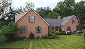 Front view from cul-de-sac