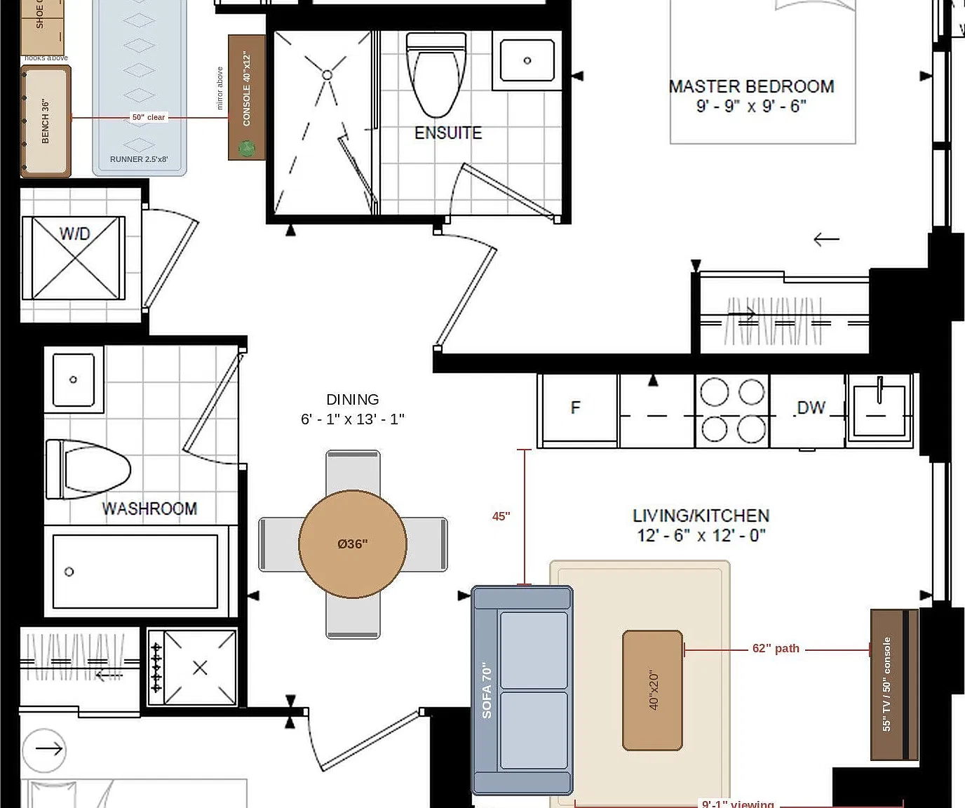 2 bed, $3,300 — Photo 3