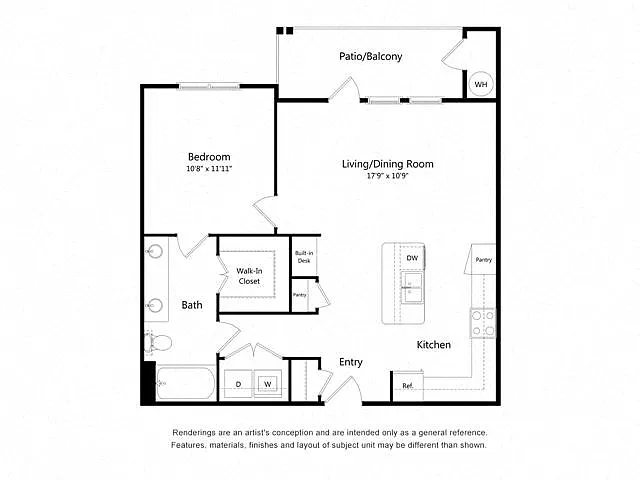Floor plan A5 - Hamilton Pool