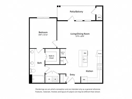 Floor plan A5 - Hamilton Pool