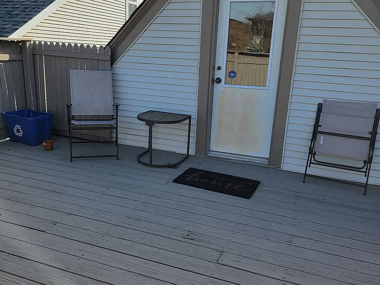 Deck off Kitchen