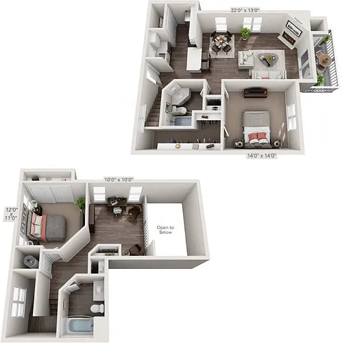 Floor plan PINEHURST TOWNHOME