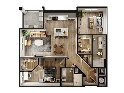 Floor plan B4