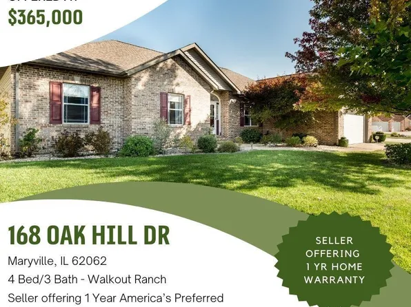 168 Oak Hill Dr, Maryville, IL 62062