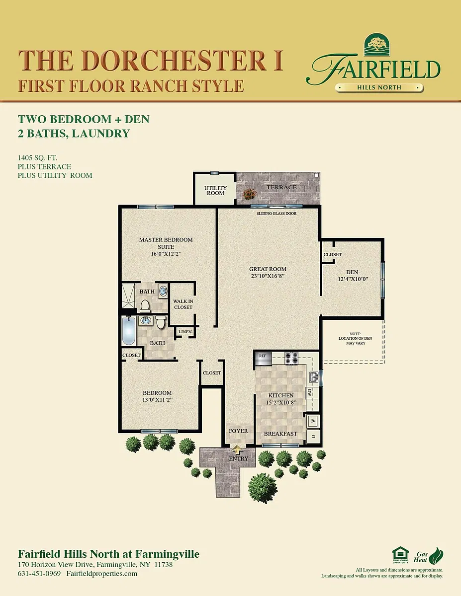 Floor plan The Dorchester I
