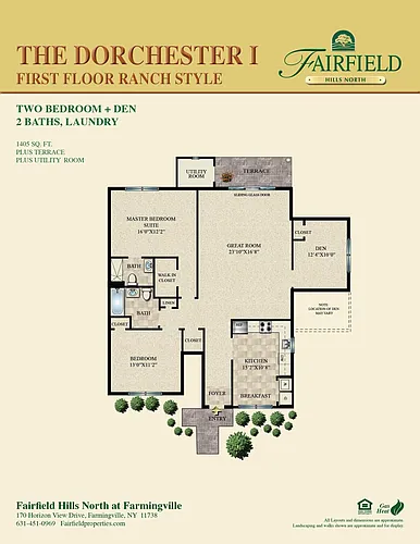 Floor plan The Dorchester I