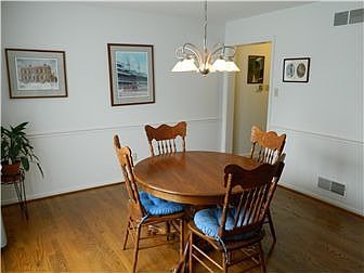 Dining Room with Hardwood Floors
