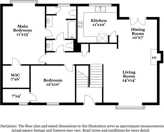 4 bed, 2.5 bath, 1620 sqft, $2,105 — Photo 3