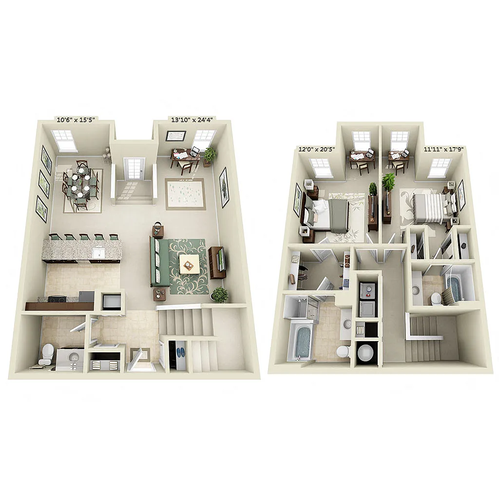 Floor plan B3D