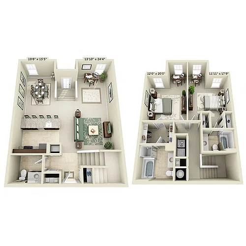 Floor plan B3D