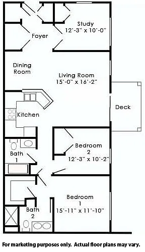 Floor plan Evergreen