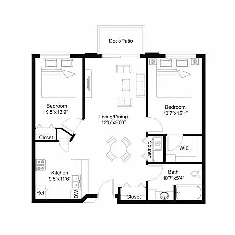 Floor plan Snelling