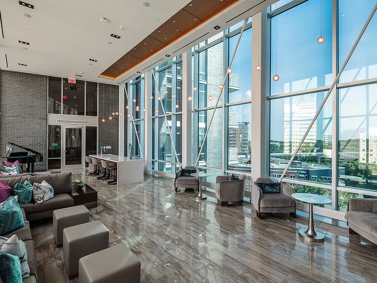Two-story sky bridge