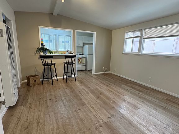 Living room area in the studio.