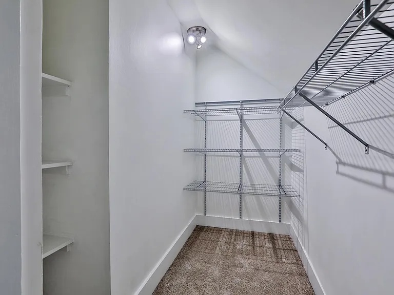 Large walk-in hallway storage closet