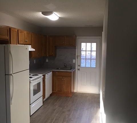 Totally renovated Kitchen with new cabinets, stove, and dish