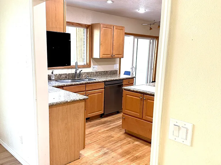 Kitchen viewed from dining room