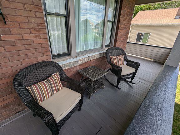 Front Porch offers great views of the city of Lead and the historic "Open Cut"