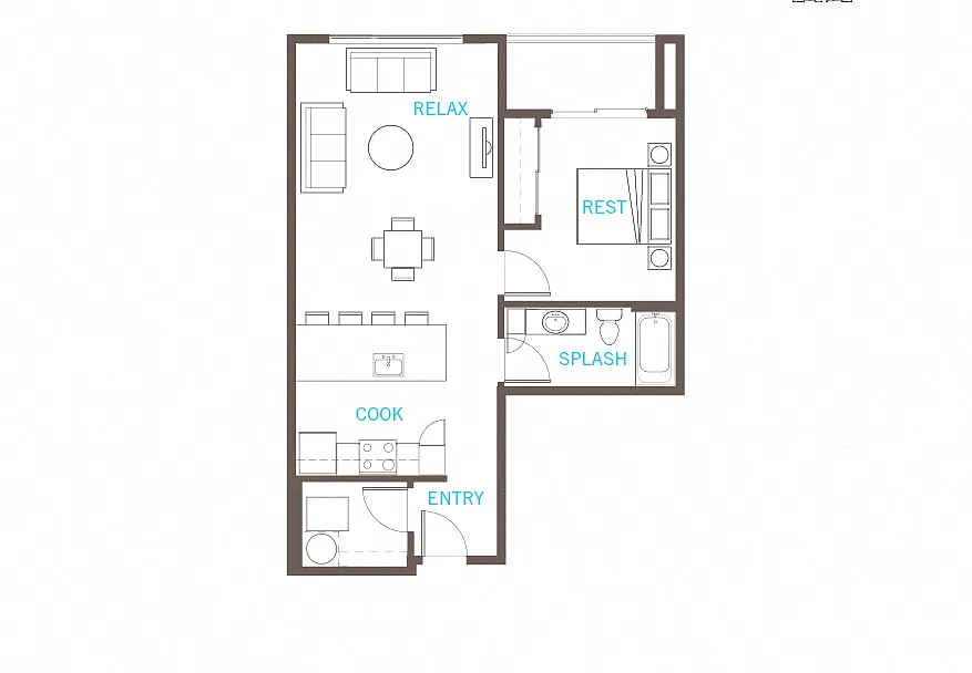 Floor plan A14