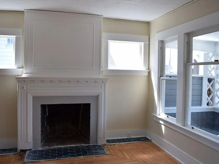 Restored original fireplace!