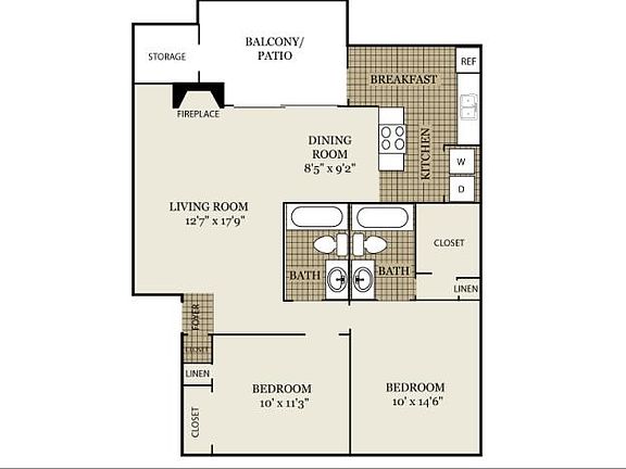 5th image of 1005 Mill Lake Dr APT 226
