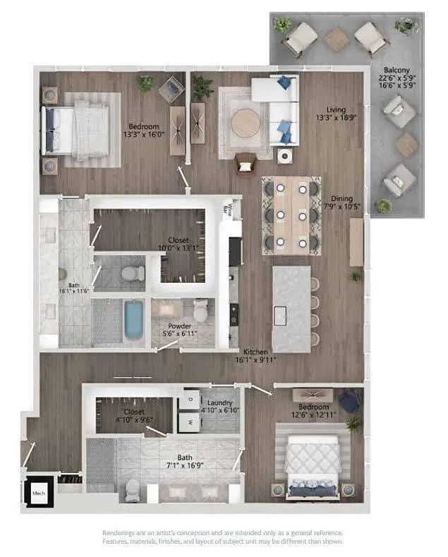 Floor plan B8