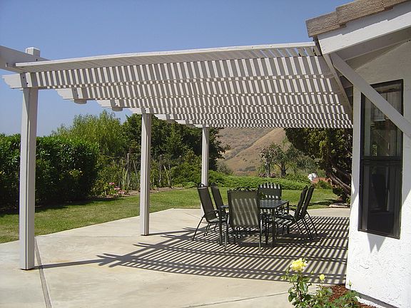 Large covered Patio for outdoor entertaining