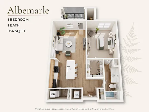 Floor plan Albemarle