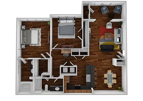 Floor plan B - The Stratford