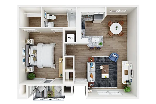 Floor plan A1 Renovated