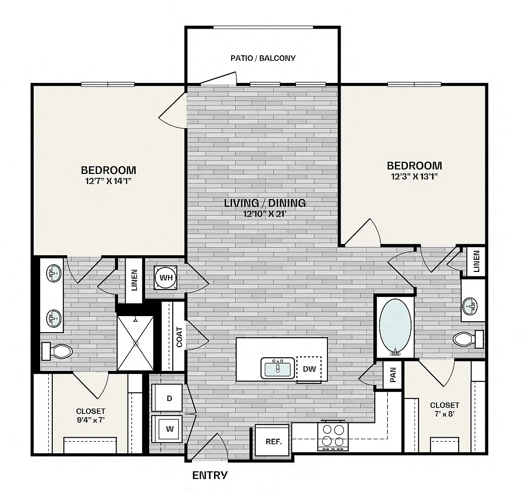 Floor plan B2