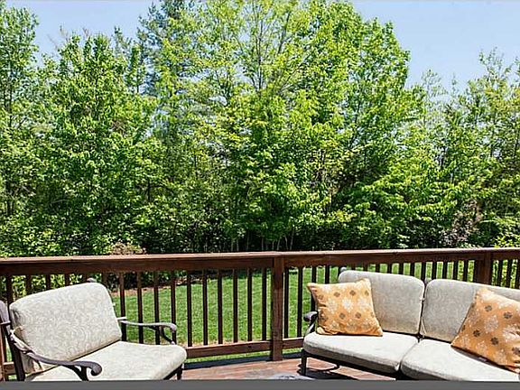 Deck. Rear deck looking out to back yard.
