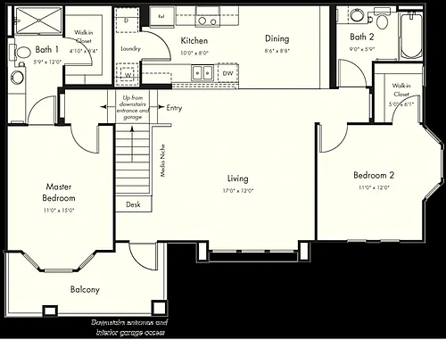 Floor plan 2CUV1-1