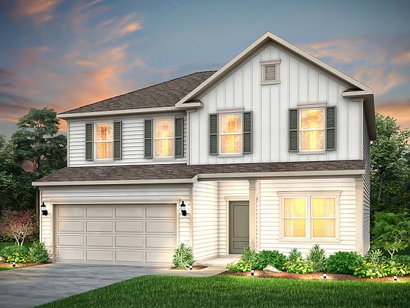 Aspire Exterior LC201 with insulated raised panel front door with weather stripping.