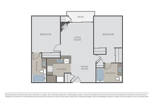 Floor plan Plan 2A