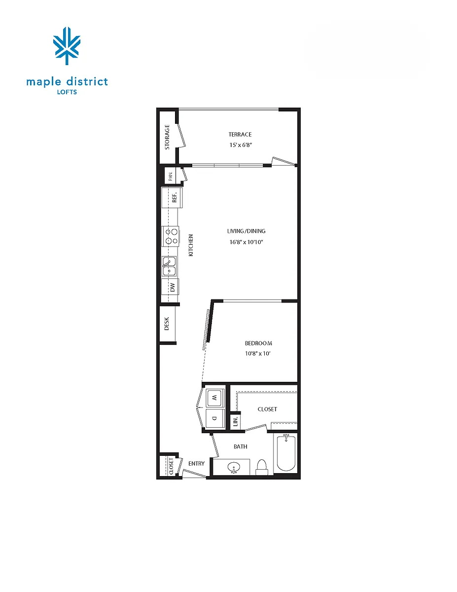 Floor plan A1E