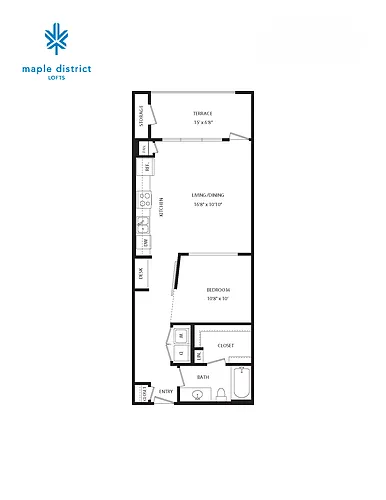 Floor plan A1E