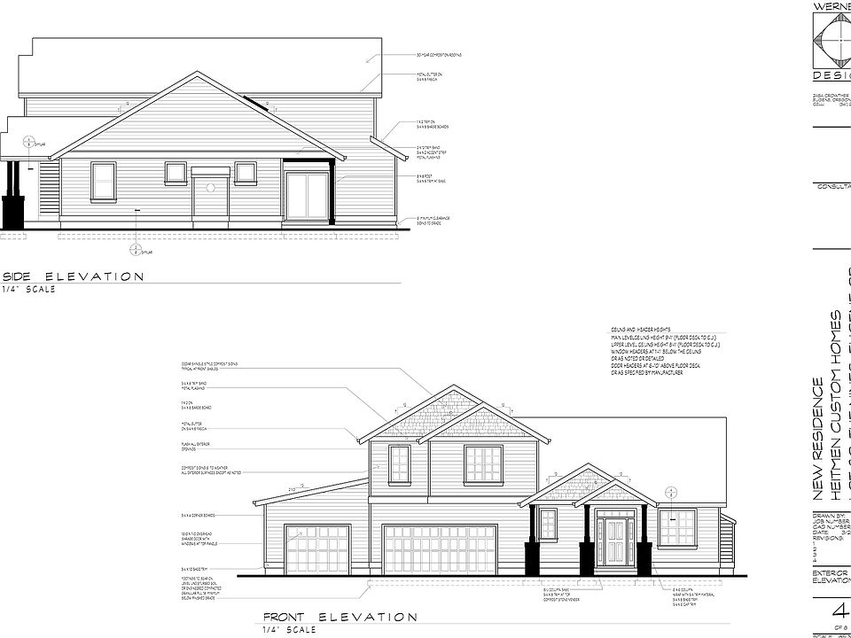 Madison Plan Elevations