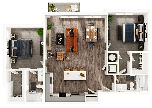 Floor plan B6