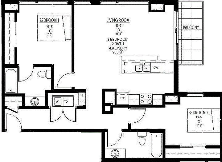 Floor plan 1108