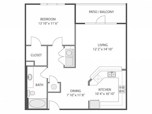 Floor plan A4